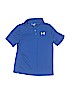 Under Armour Solid Blue Short Sleeve Polo Size L (kids) - photo 1