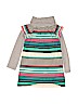 Tea 100% Cotton Stripes Green Dress Size 5 - photo 2
