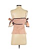 BCBGMAXAZRIA 100% Silk Tan Sleeveless Silk Top Size XS - photo 2