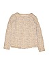 Lands' End 100% Cotton Tan Long Sleeve Top Size 7 - 8 - photo 1