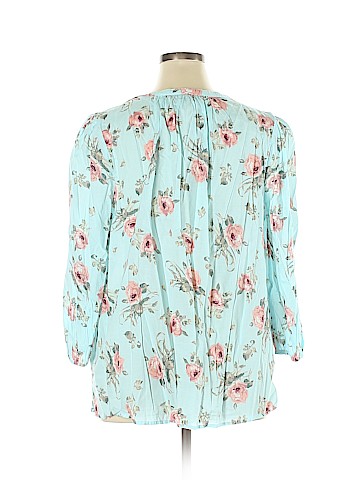 Lane Bryant 3/4 Sleeve Blouse (view 2)