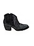 Born 100% Leather Black Ankle Boots Size 6 1/2 - photo 1