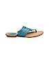B.O.C Blue Flip Flops Size 9 - photo 1