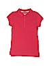 Tommy Hilfiger Solid Red Short Sleeve Polo Size 7 - photo 1