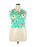 Decree Green Sleeveless Top Size XL - photo 1