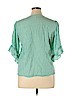 LC Lauren Conrad Green 3/4 Sleeve Blouse Size XL - photo 2