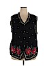 Victoria Jones Black Cardigan Size 2X - photo 1