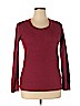 Eddie Bauer 100% Cotton Burgundy Long Sleeve T-Shirt Size XL - photo 1