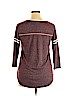Nine Britton Burgundy 3/4 Sleeve Top Size XL - photo 2