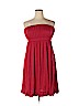 Banana Republic 100% Silk Red Casual Dress Size 14 - photo 1