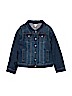 Garnet Hill Floral Blue Denim Jacket Size L (kids) - photo 1