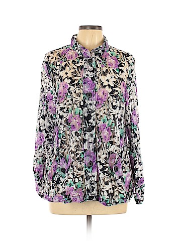 Cj Banks Long Sleeve Blouse (view 1)