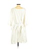 Isabel Maternity 100% Cotton White Casual Dress Size L - photo 2