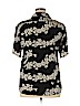 Sportif Black Short Sleeve Blouse Size XL - photo 2