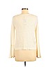 Splendid Ivory Long Sleeve T-Shirt Size M - photo 2