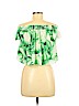 Show Me Your Mumu 100% Polyester Green Short Sleeve Blouse Size S - photo 2