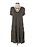 Mossimo Supply Co. Green Casual Dress Size S - photo 1