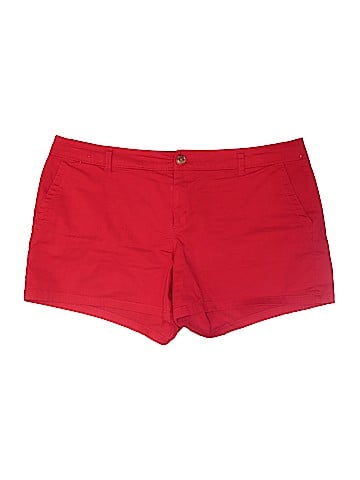 Liz Claiborne Khaki Shorts (view 1)