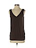 MICHAEL Michael Kors Brown Sleeveless Top Size S - photo 1