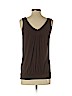 MICHAEL Michael Kors Brown Sleeveless Top Size S - photo 2