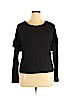 Mossimo Black Long Sleeve Top Size XL - photo 1