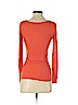 Derek Heart Orange Long Sleeve Top Size S - photo 2