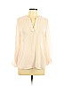 Charlotte Russe 100% Polyester Pink Long Sleeve Blouse Size L - photo 1