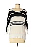 James Perse 100% Viscose White 3/4 Sleeve Top Size Med (2) - photo 1