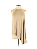 KAUFMANFRANCO Tan Sleeveless Top Size XS - photo 1
