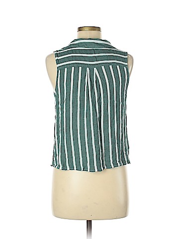 BP. Sleeveless Button-Down Shirt (view 2)