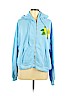 Wildfox Blue Zip Up Hoodie Size L - photo 1