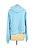 Wildfox Blue Zip Up Hoodie Size L - photo 2