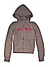 Gilly Hicks Graphic Gray Zip Up Hoodie Size XS (youth) - photo 1