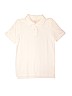 Cat & Jack 100% Cotton White Short Sleeve Polo Size 12 - 14 - photo 1