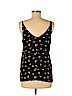 Shinestar 100% Polyester Black Sleeveless Blouse Size M - photo 2
