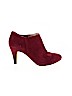 Vince Camuto Burgundy Ankle Boots Size 8 1/2 - photo 1