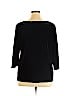 Avenue Black Long Sleeve Top Size 18 - 20 Plus - photo 2