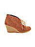 White Mountain Brown Wedges Size 9 - photo 1