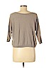 RACHEL Rachel Roy 100% Cotton Tan 3/4 Sleeve Top Size XS - photo 2