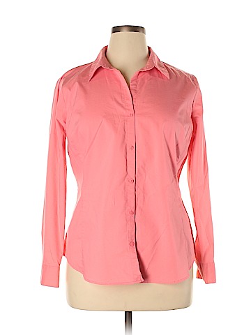 Worthington Long Sleeve Button-Down Shirt (view 1)