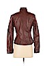 Bernardo 100% Viscose Brown Faux Leather Jacket Size S - photo 2