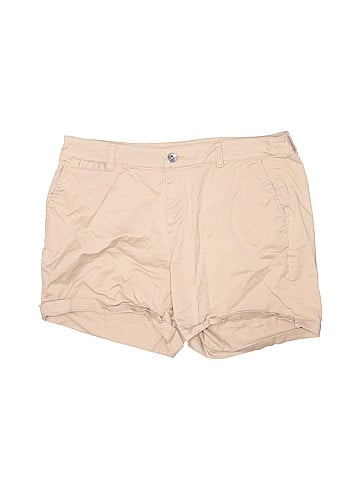 Lane Bryant Khaki Shorts (view 1)