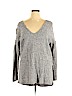 Old Navy 100% Cotton Gray Pullover Sweater Size XXL - photo 1