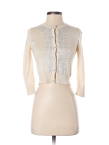 Aqua Silk Cardigan (view 1)