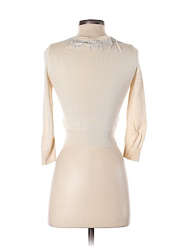 Aqua Silk Cardigan (view 2)