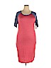 Lularoe Orange Casual Dress Size 3X - photo 1