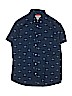 Urban Pipeline 100% Cotton Blue Short Sleeve Button-Down Shirt Size L (youth) - photo 1