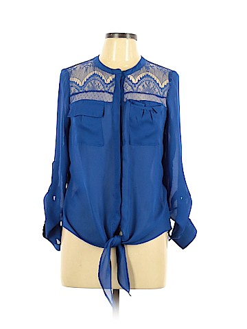 Candie's Long Sleeve Blouse (view 1)