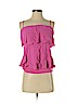 BCBGMAXAZRIA 100% Rayon Pink Sleeveless Blouse Size XXS - photo 1