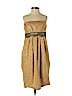 Lavender Label by Vera Wang Gold Casual Dress Size 6 - photo 1